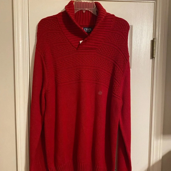 NWT Red Chaps Sweater - Picture 1 of 7